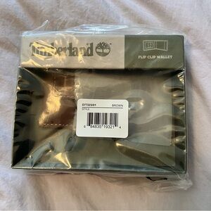 Timberland Flip Clip Wallet- New in Package